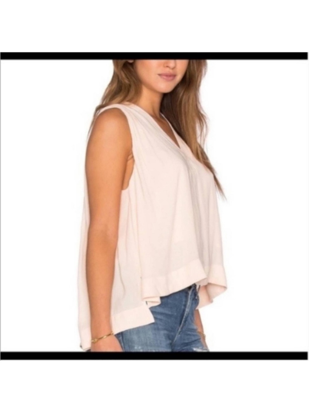 Free People Top- pink- Size XS